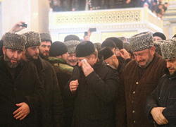 Çeçenistan'da Sakal-ı Şerif coşkusu
