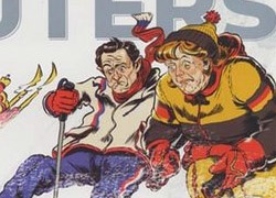 Merkel ve Sarkozy Davos'a kapak oldular