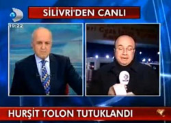 Birand muhabiri susturamayınca