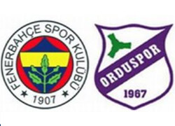 Orduspor: 1 - Fenerbahçe: 0 (İlk yarı)