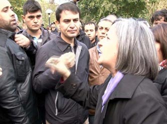 Polisle Kışanak arasında ilginç diyalog