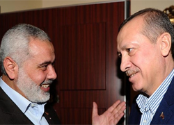 Erdoğan Haniye ile görüştü