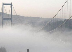 Boğaz trafiğine sis engeli