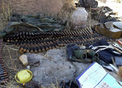 PKK'ya ait mühimmat ele geçirildi