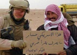 'Bu Amerikalı Bir Eşektir'