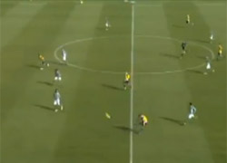 90'da, Orta Sahadan Mükemmel Gol