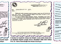 İşte Gazi’deki zorbalığın belgesi