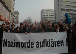 Almanya'da Irkçılığa Protesto
