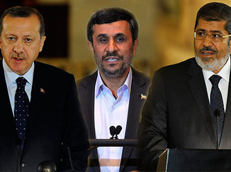 Erdoğan, Ahmedinejad ve Mursi'den üçlü zirve!