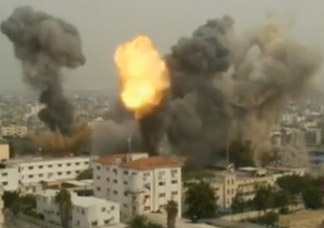 İsrail Gazze'yi işte böyle bombalıyor