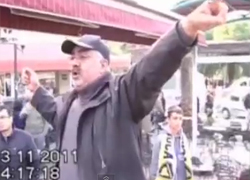Duyarlı babadan eylemcilere şok