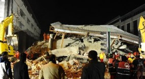Bayram Otel enkazından bir erkek cesedi çıkarıldı