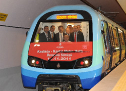 Kadıköy-Kartal metrosunda test