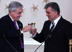 Şili Cumhurbaşkanı'ndan Türkçe Jesti