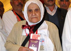 Türkiye'nin en yaşlı hacısı