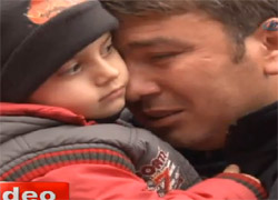 Şehit babaya son bakış