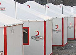 Deprem çadırında facia!