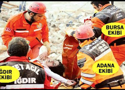 Enkazdan çıkardılar