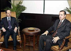 Erdoğan, Barzani ile görüştü