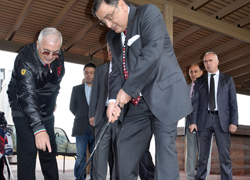 Vekiller golf eğitimine başladı