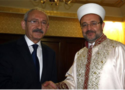 Görmez'den Kılıçdaroğlu'nu ziyaret