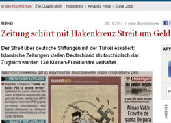Die Welt Akit’i hedef gösterdi