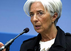 Lagarde'dan Kürsel Kriz Uyarısı