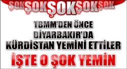 BDP'liler önce Kürdistan yemini etti