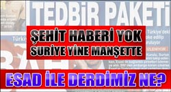 Esad ile derdimiz ne?