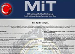 MİT eleman alıyor