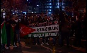 İsrail, İstanbul'da protesto edildi