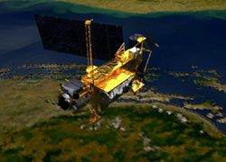 NASA uydusu Kanada'ya düştü