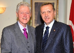 Başbakan Erdoğan, Clinton ile görüştü