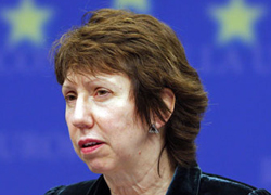 Ashton, Mısır Dışişleri Bakanı Fehmi İle Görüştü