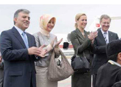Gül'den, Wulff ve eşi onuruna resepsiyon