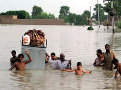 Pakistan'da sel felaketi