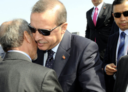 Başbakan Erdoğan Trablus'a indi