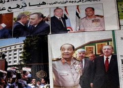 Erdoğan Mısır basınının manşetlerinde