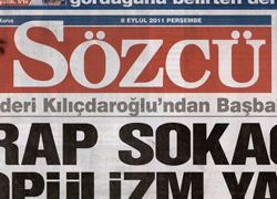 Sözcü sus pus!