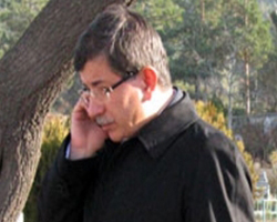 Davutoğlu'nun telefon trafiği