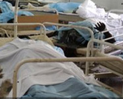 Terkedilmiş yüzlerce ceset çıktı 