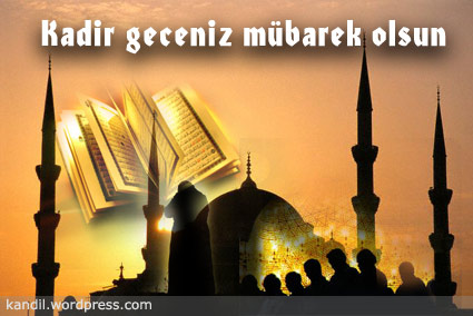 Kadir Gecesi'nde camiler doldu, taştı