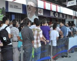 Halk hızlı trene akın etti
