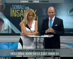 ATV yardım gecesinde şok telefon!