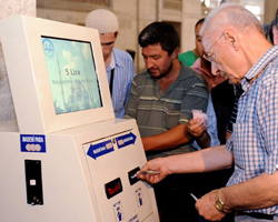 Camilere 'bağışmatik'