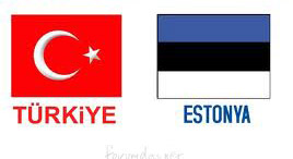 Türkiye: 3 - Estonya: 0 (İLK YARI)