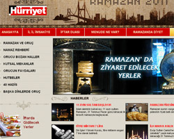 Böyle olur Hürriyet'in Ramazan eki