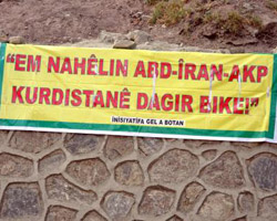 BDP'liler sınırı geçmek istedi