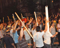 Zeytinburnu'nda gergin gece