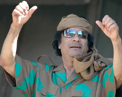 Kaddafi, İstanbul'a meydan okudu